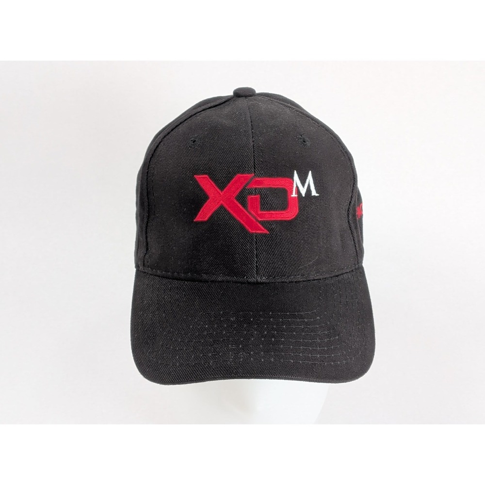 XDM M Factor Baseball Cap Black Red White Adjustable One Size Fits Most Hat